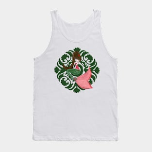 The Christmas Mermaid Tank Top